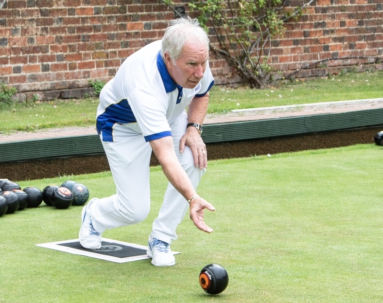 One of our top bowlers at Marlow,Dave Turner